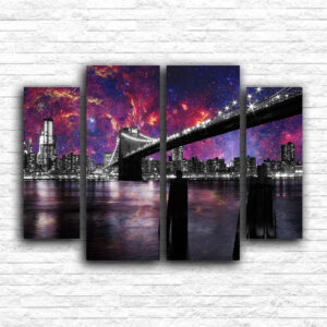 Most i ljubičasti oblaci