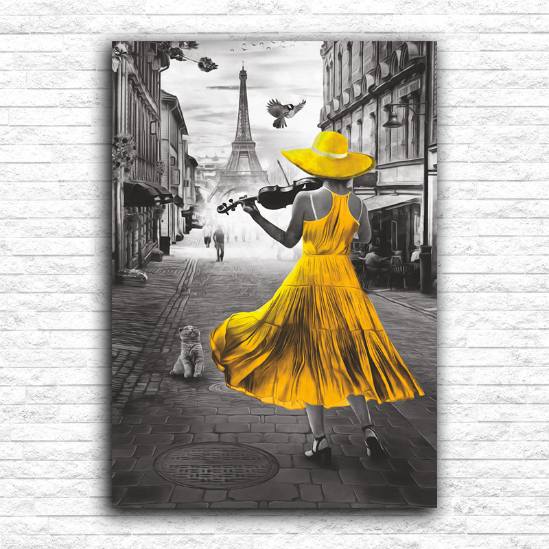 Ajfelov toranj i violinistkinja - Slika 4