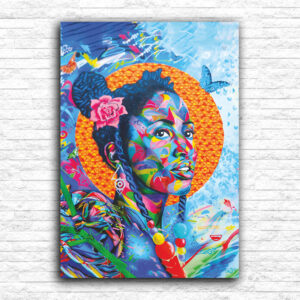 Devojka sa cvetićima