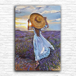 Devojka u cvetnom polju