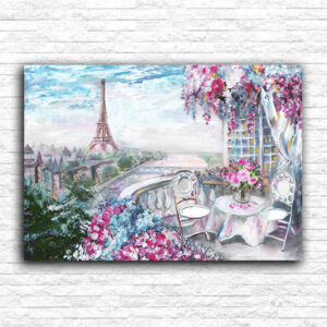 Ajfelov toranj i cveće