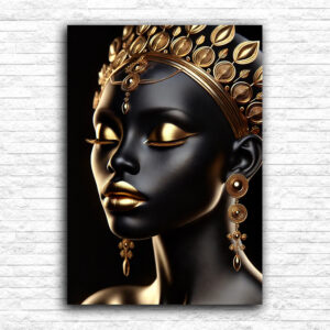 Devojka sa zlatnim ukrasima ver. 3