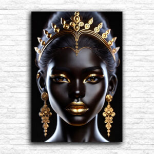 Devojka sa zlatnim ukrasima ver. 2