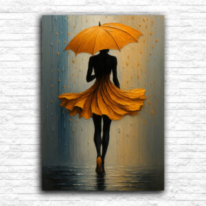 Devojka u žutoj haljini